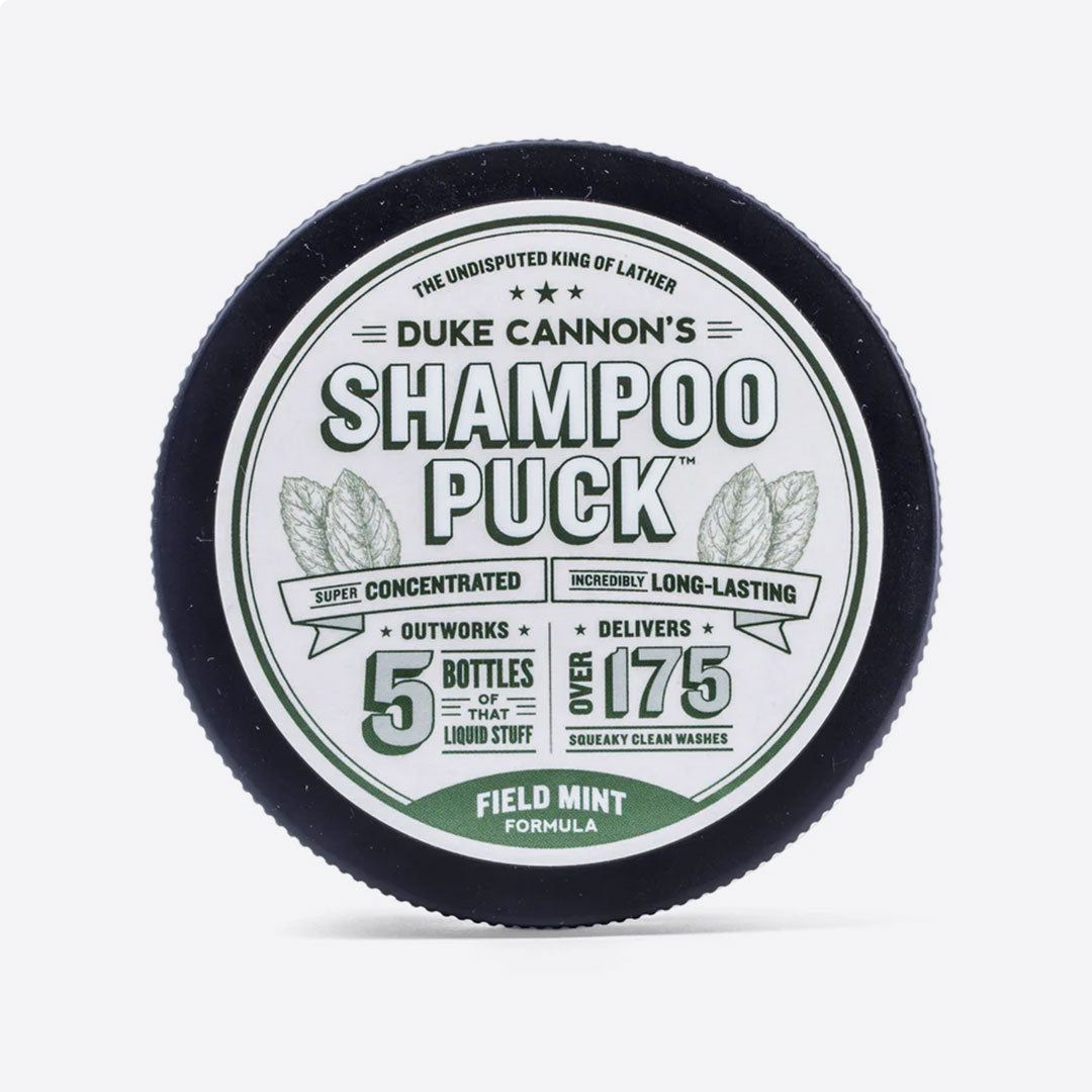 Shampoo Puck in Field Mint by Duke Cannon