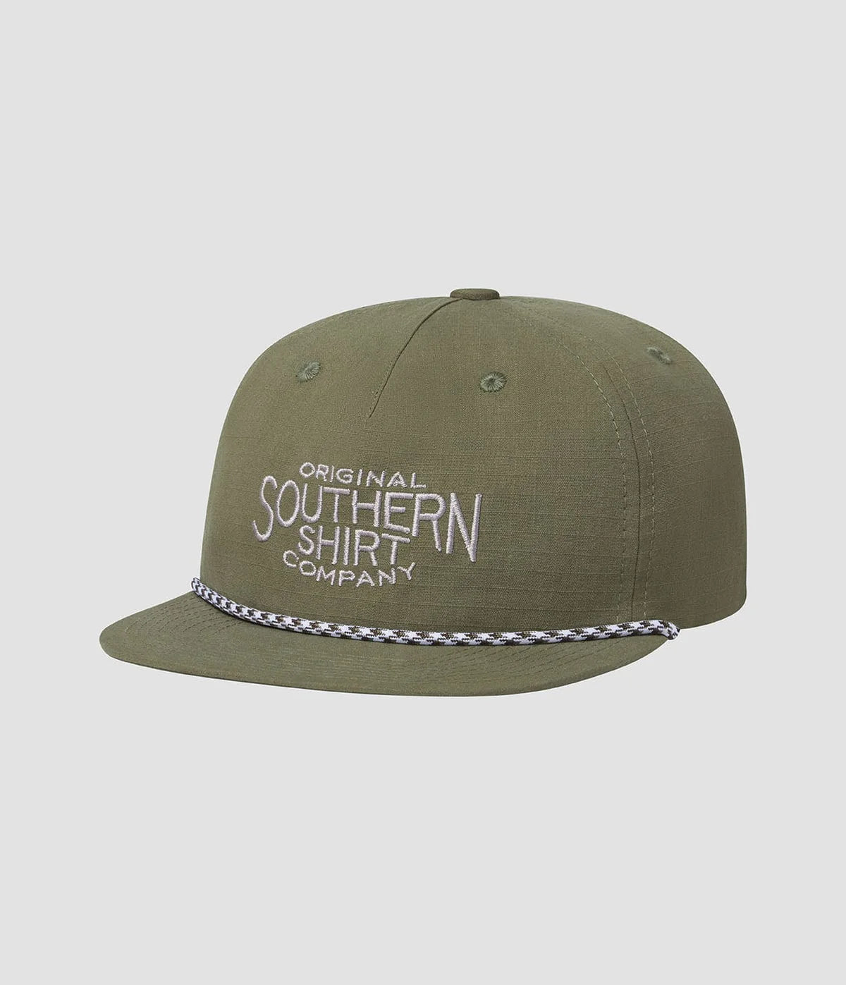 Ripstop 5 Panel Snapback in Cedar by Southern Shirt Co.