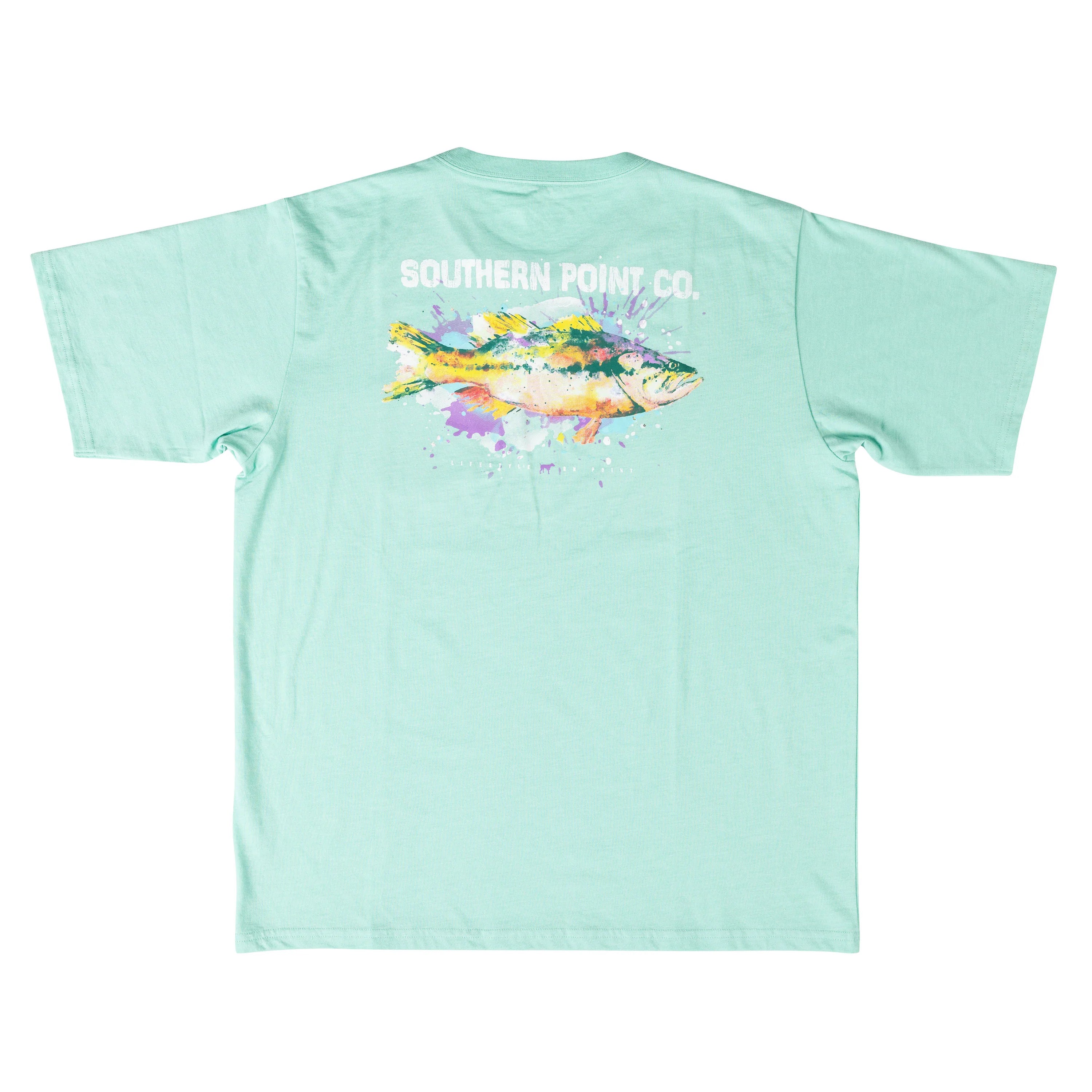 Grouper Watercolor Tee by Southern Point Co.