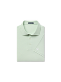 Light honeydew green mens polo shirt 