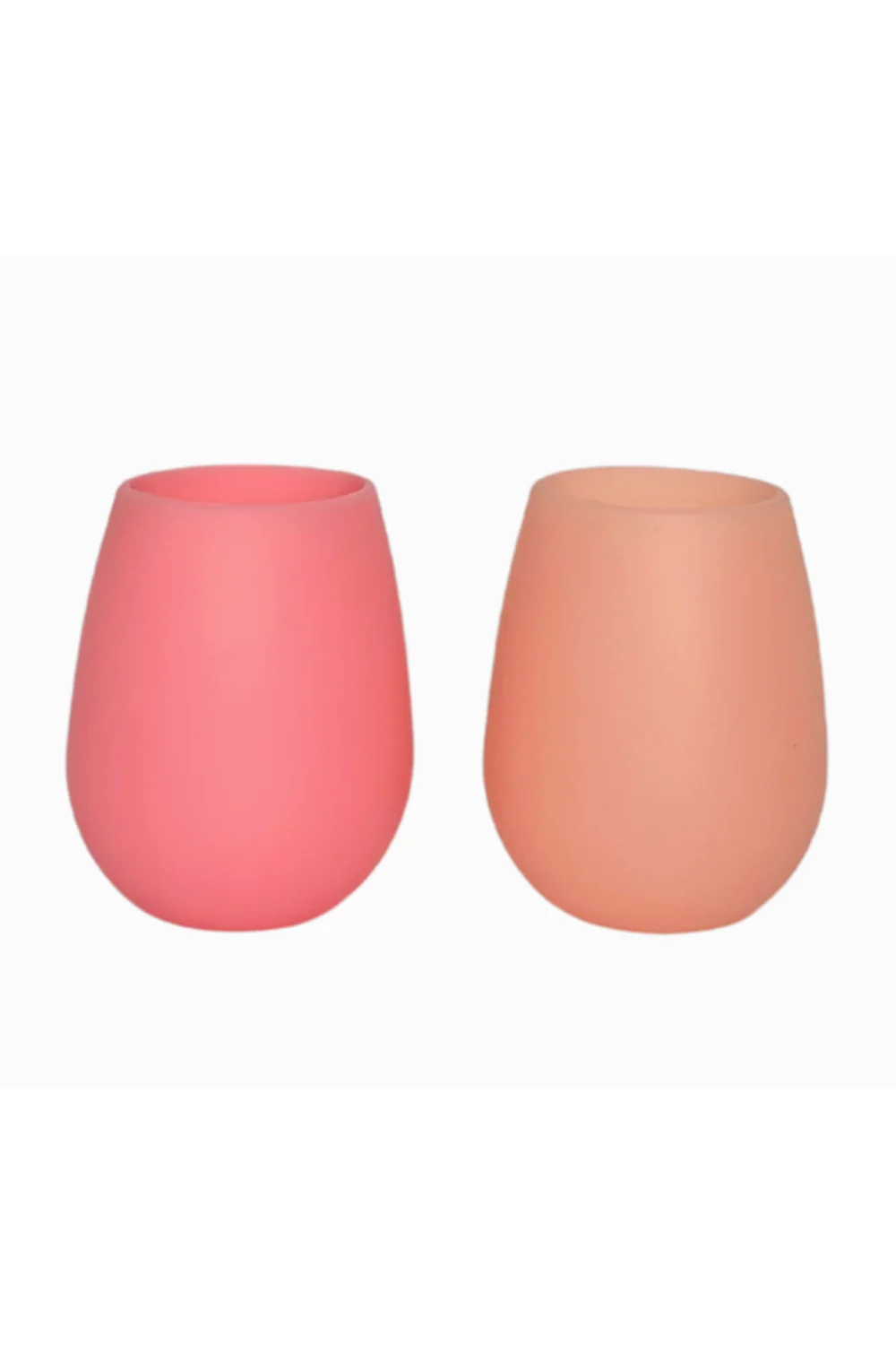 Flamingo + Lotus Silicone Unbreakable Tumblers (Set of 2)