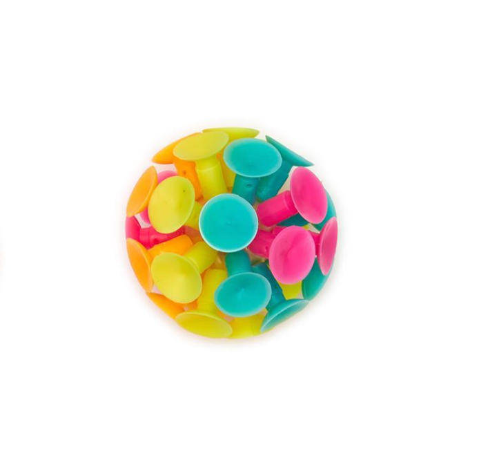 Light Up Rainbow Suction Ball