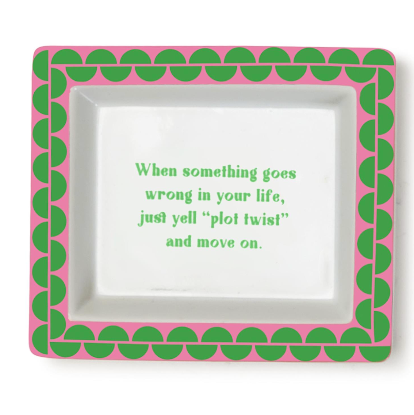 Sassy Wise Saying Desk Tray