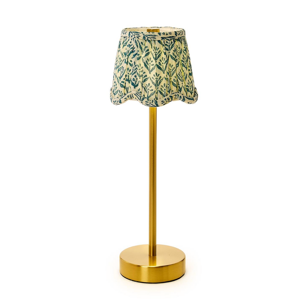 Scallop Floral Fabric Lampshade