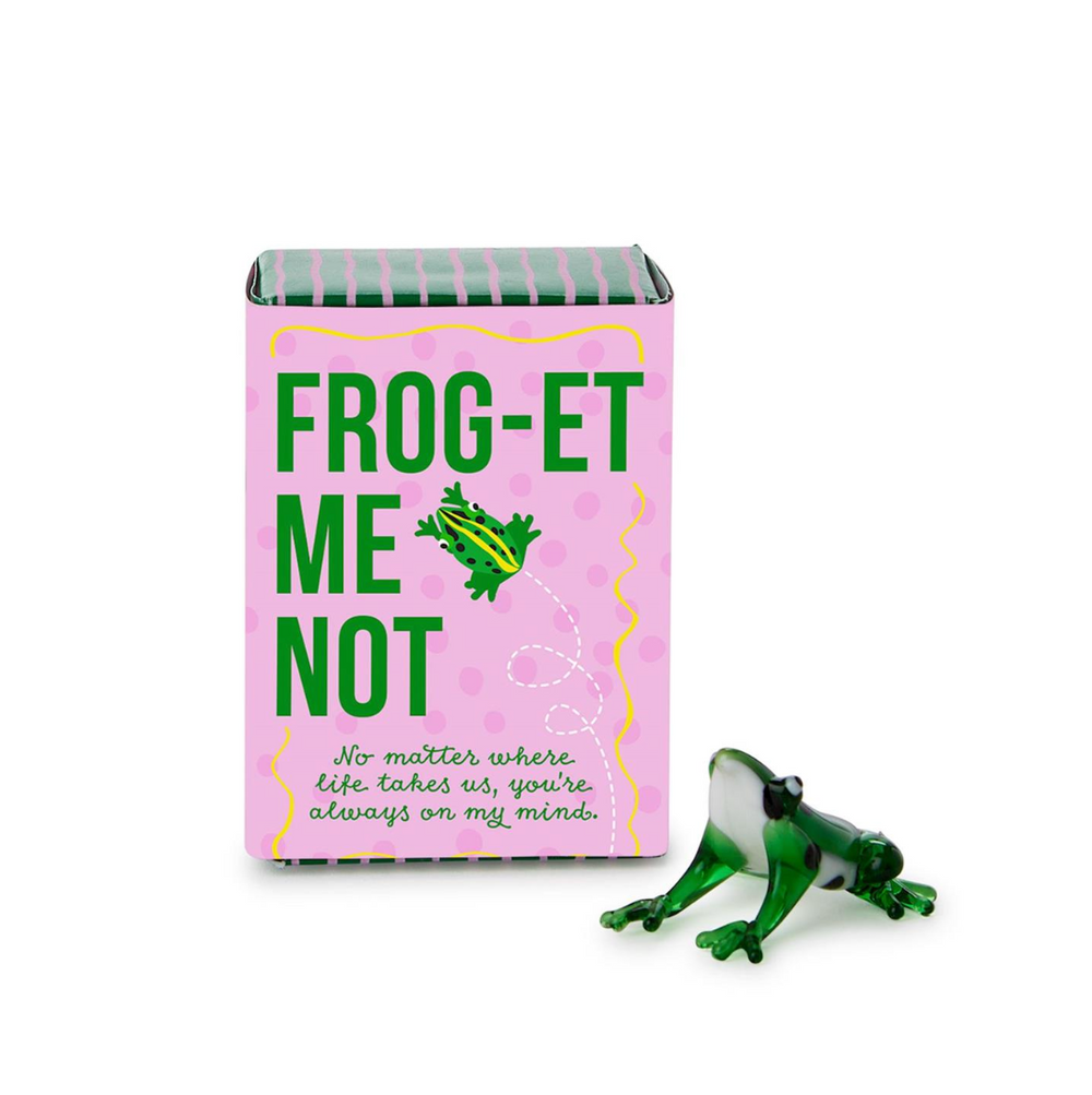 Spring Matchbox Art Glass Garden Creature