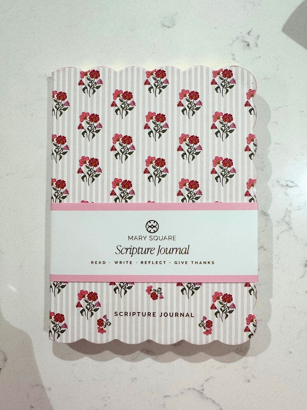 red flower journal 