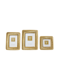 gold textured frames