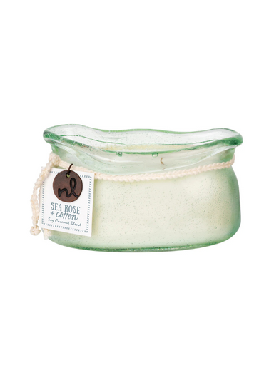 Sea rose and cotton candle 