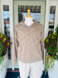 browns and taupe hoodie