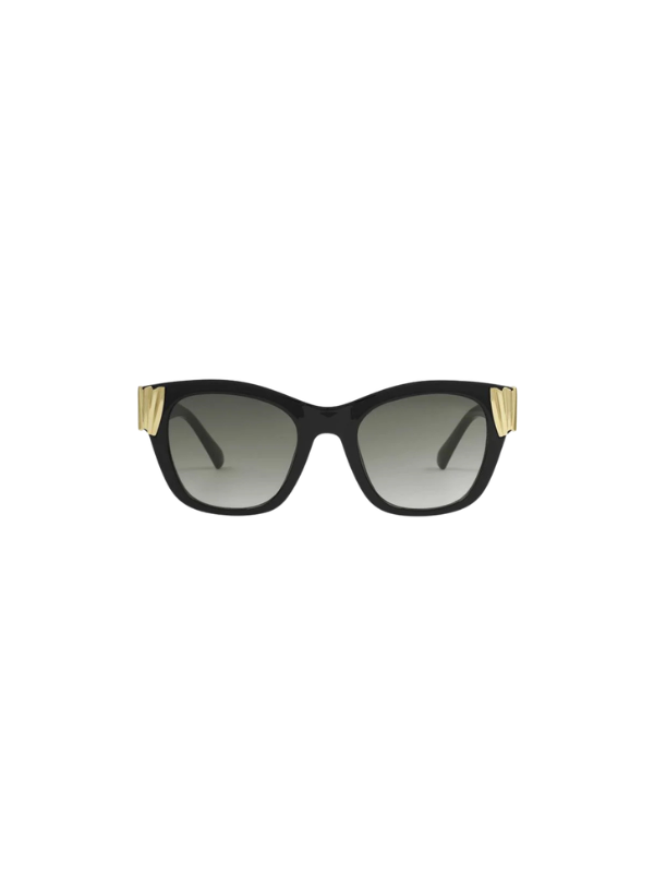 Black Cat-Eye Sunglasses