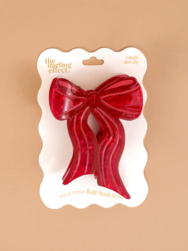  This claw clip features fun, playful shapes that bring a cheerful touch to your hairstyle without being too bold. 