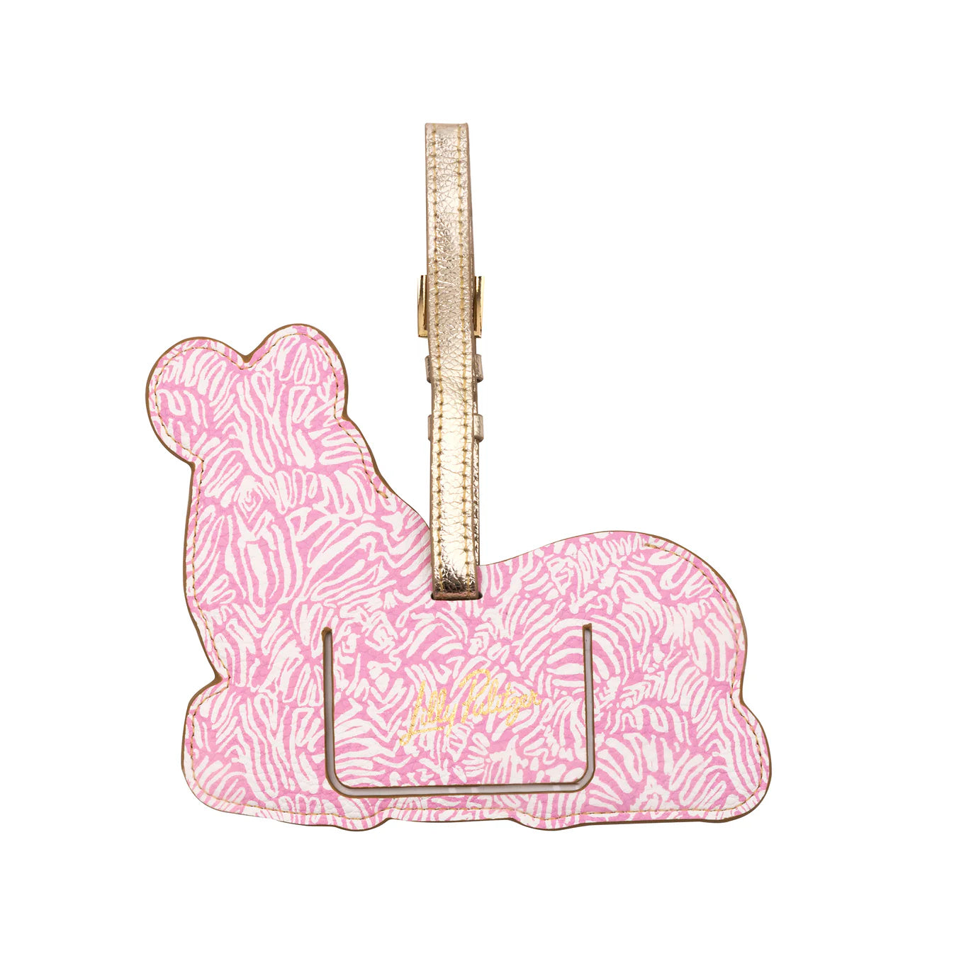 Zee Bebe Conch Shell Pink Luggage Tag