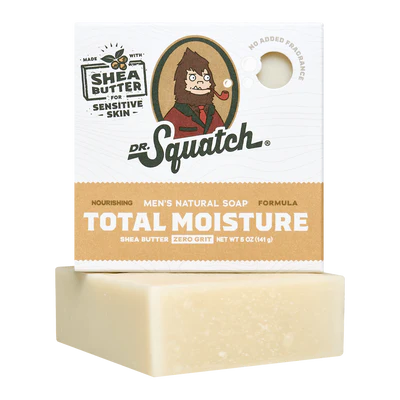 Total Moisture Shea Butter Bar Soap by Dr. Squatch