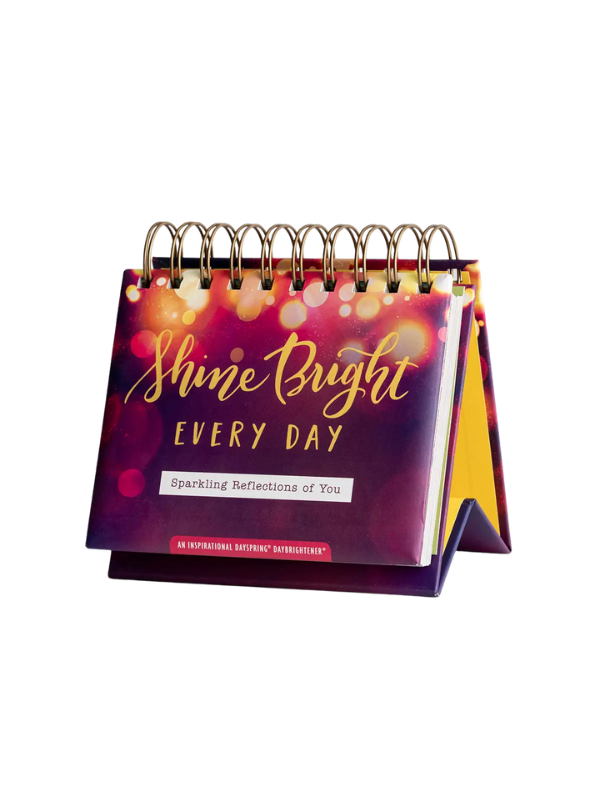 Shine Bright Every Day Perpetual Calendar christian religious daily devotional gift