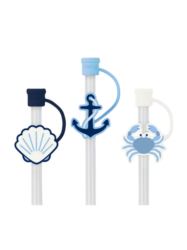 Shoreline Straw Topper Set By Swig