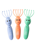 Colorful shrimp vibrating head massage tool