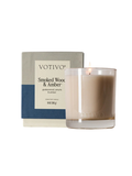 Smoked Wood & Amber Signature Candle votivo