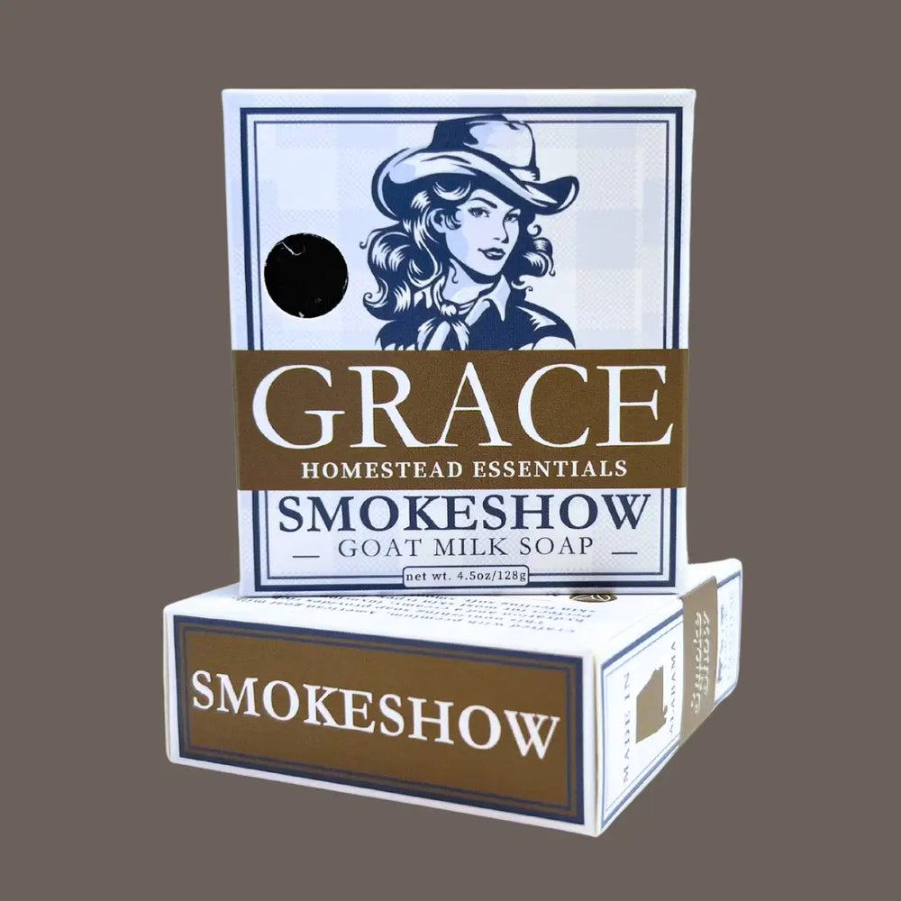Box of Grace Homestead Essentials Smokeshow Goat Milk Soap