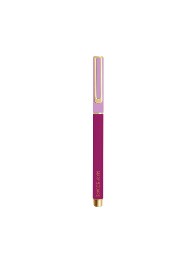 Snap Cap Pen in Raspberry