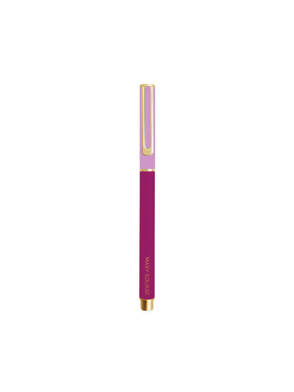 Snap Cap Pen in Raspberry