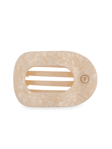 Soft Surf Marbled Large Flat Round Clip by Teleties