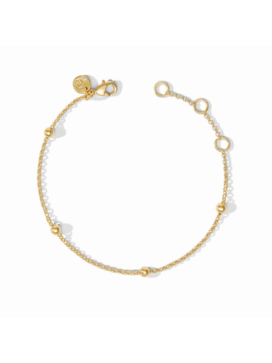 Gold delicate beaded bracelet by Julie Vos