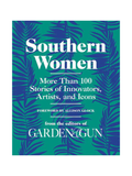Book cover of 'Southern Women' with palm leaf design on a teal background