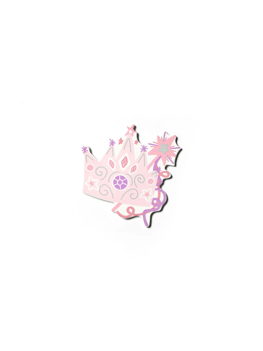pink Sparkle Crown Mini Attachment by Happy Everything