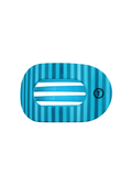 large stripped flat round clip 