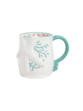 Ceramic Starfish with blue coral Icon Mug by Mudpie