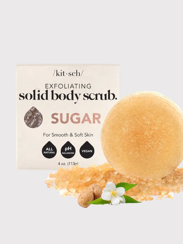 Exfoliating solid body scrub