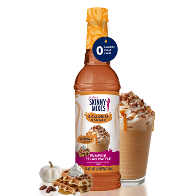 skinny Sugar Free Pumpkin Pecan Waffle Syrup