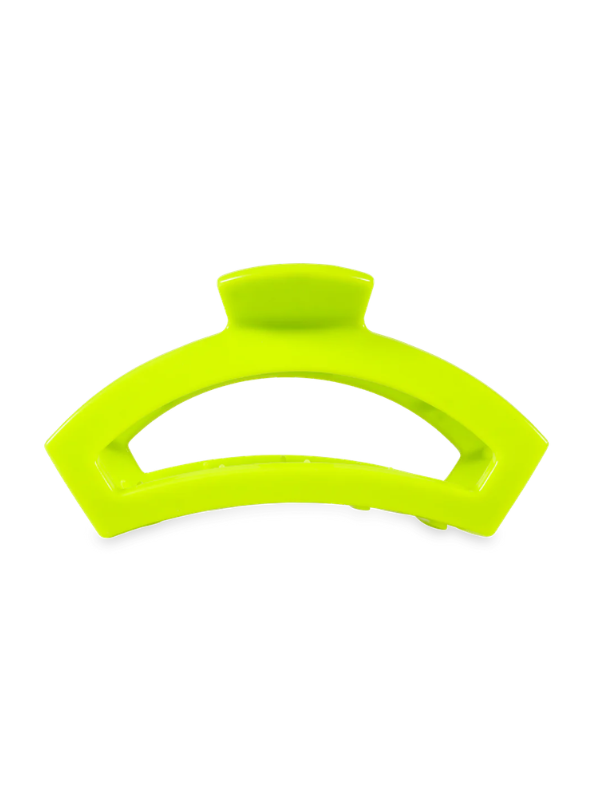 neon green Open Large Hair Clip