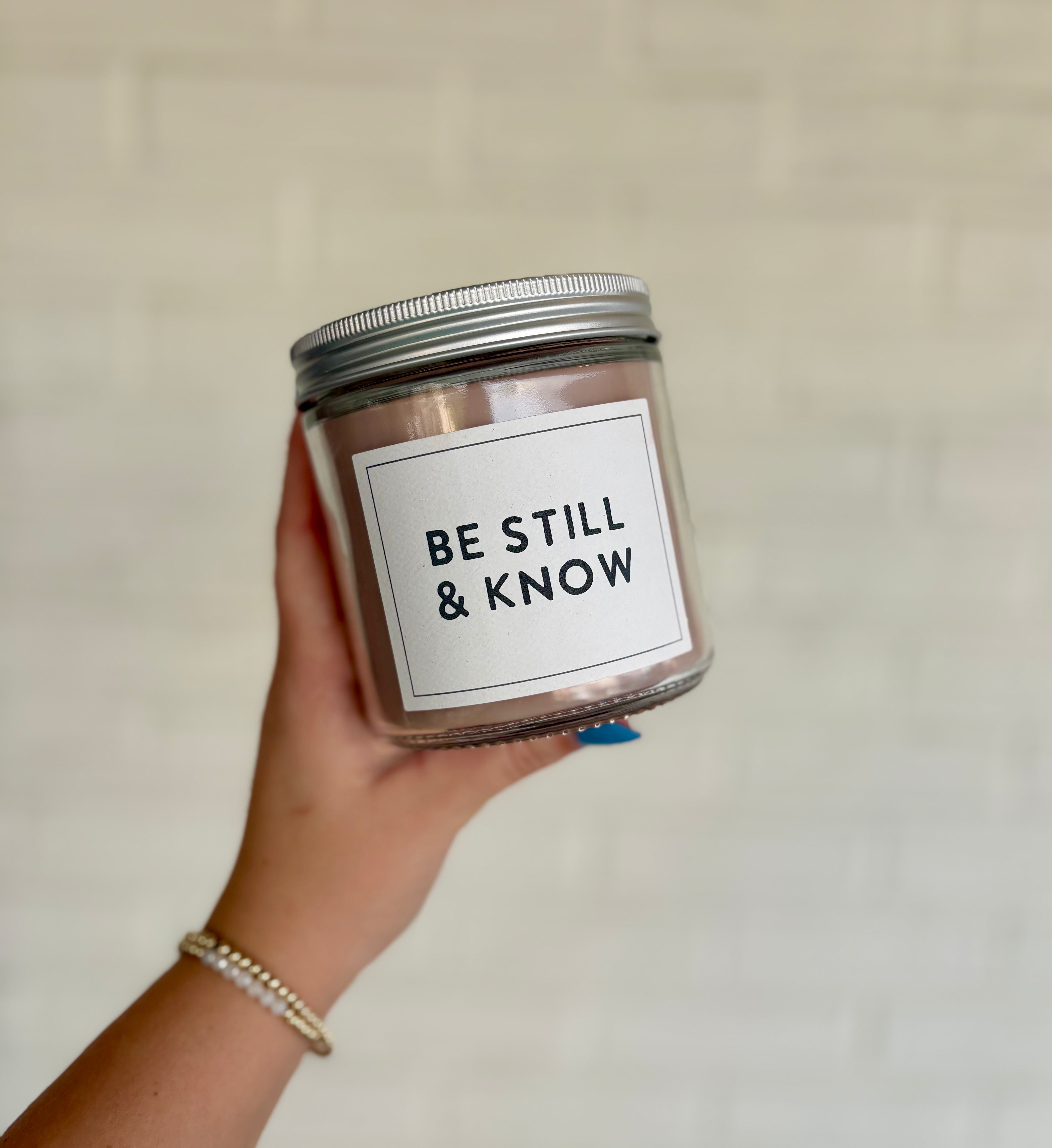Sweet Grace Collection Be Still & Know Candle bridgewater