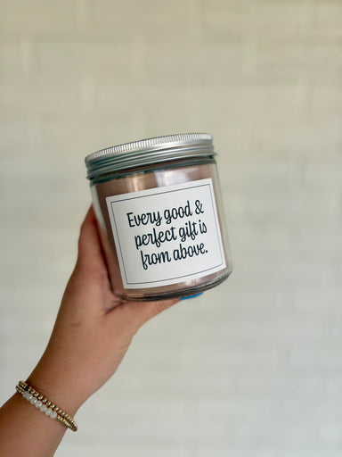 Sweet Grace Collection Every Good & Perfect Gift Candle bridgewater