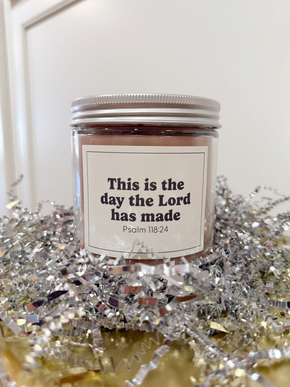 Sweet Grace Collection Psalm 118:24 Candle