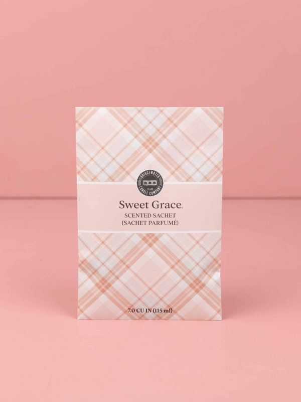Swee grace collection scented plaid pattern sachet