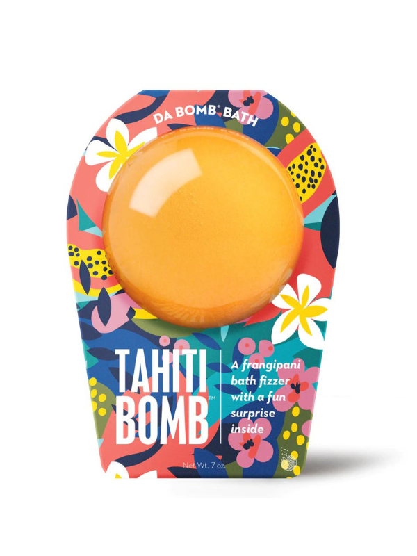 Tahiti bomb bath fizzer with surprise inside