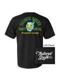 Bogey Tee in Black By Riverbed Threads