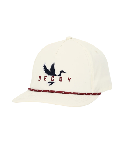 a clean rope hat with enough field story in the front graphic to do the talking.