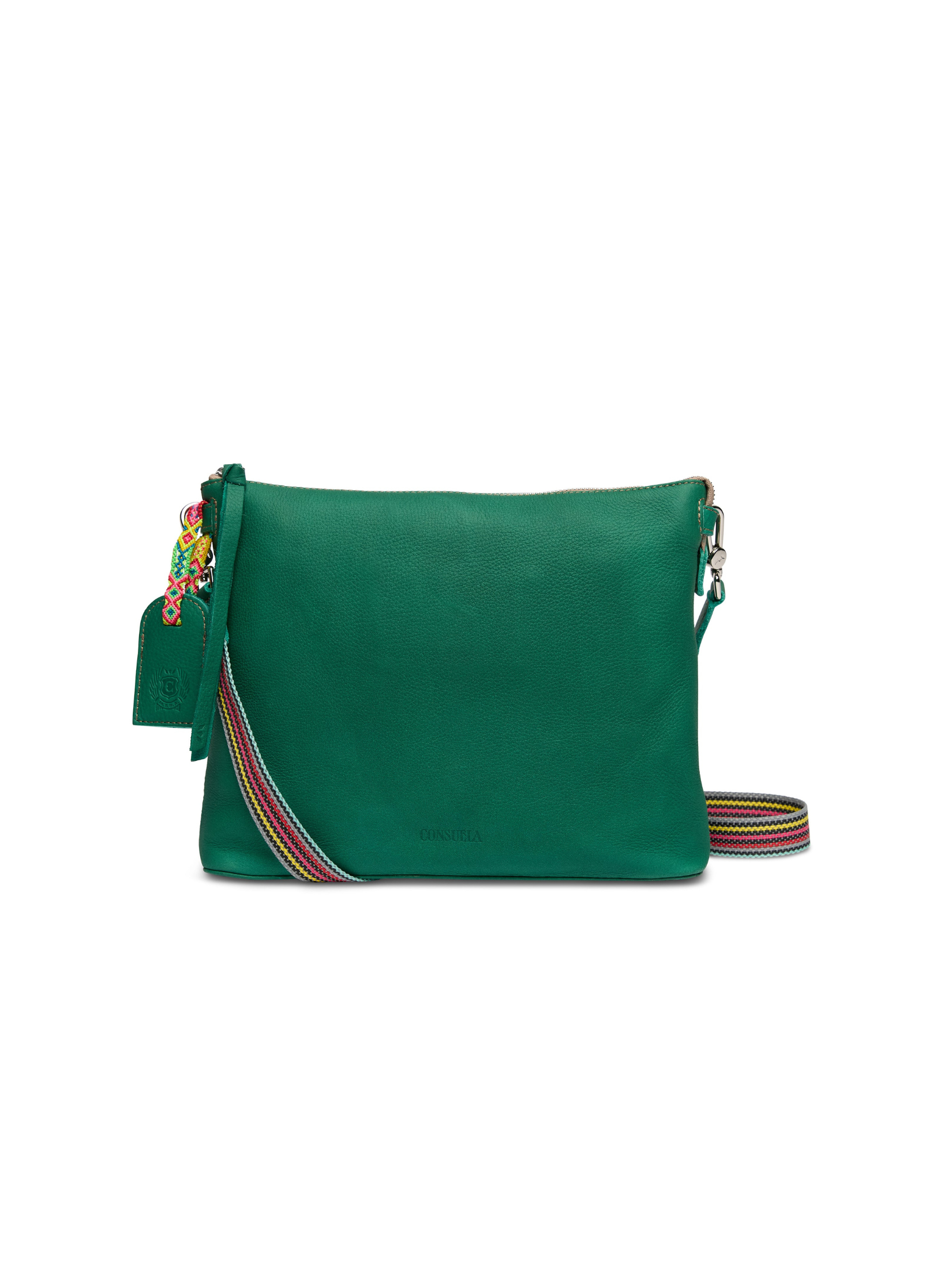 crossbody green purse