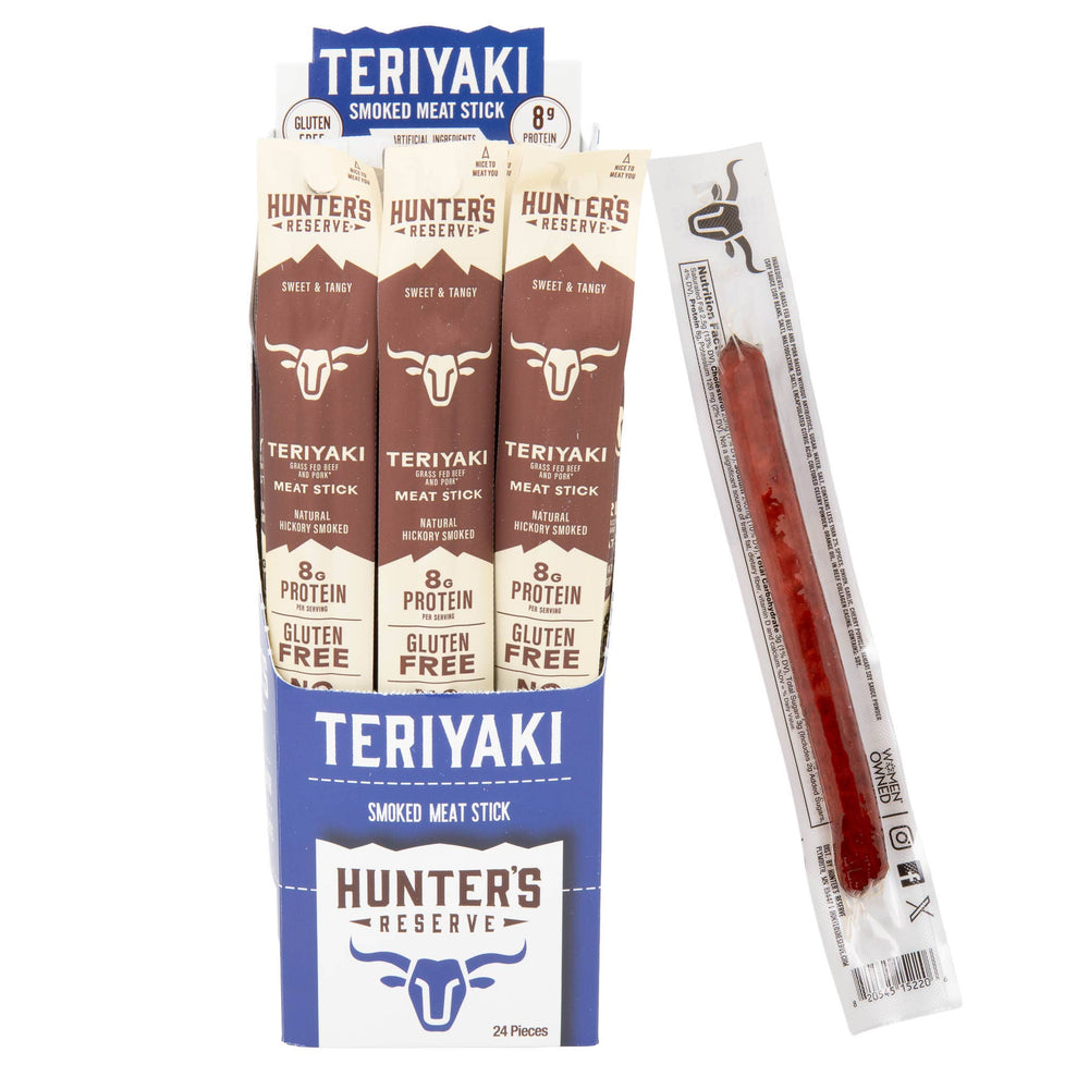 Teriyaki smoked beef stick