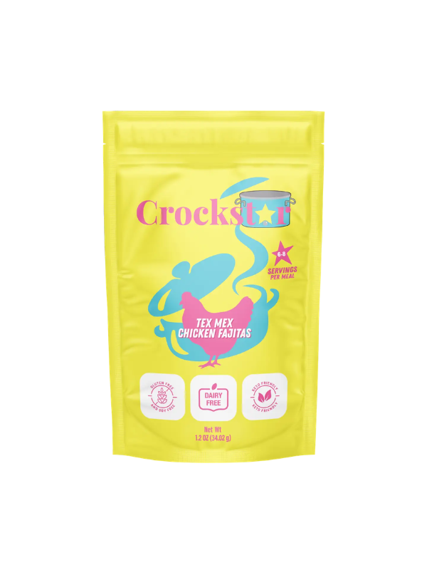 Crockstar Tex Mex Chicken Fajitas 
