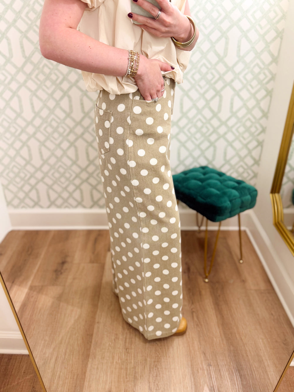 The Palmer Polka Dot Pants (S-L)