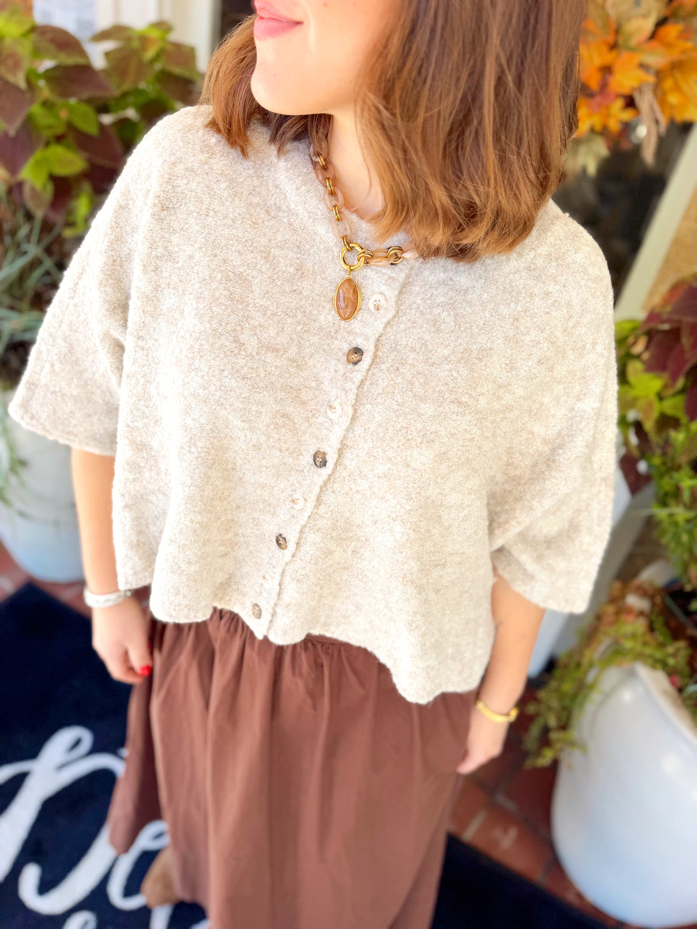 The Tara Knit Textured Knit Top (S-L)