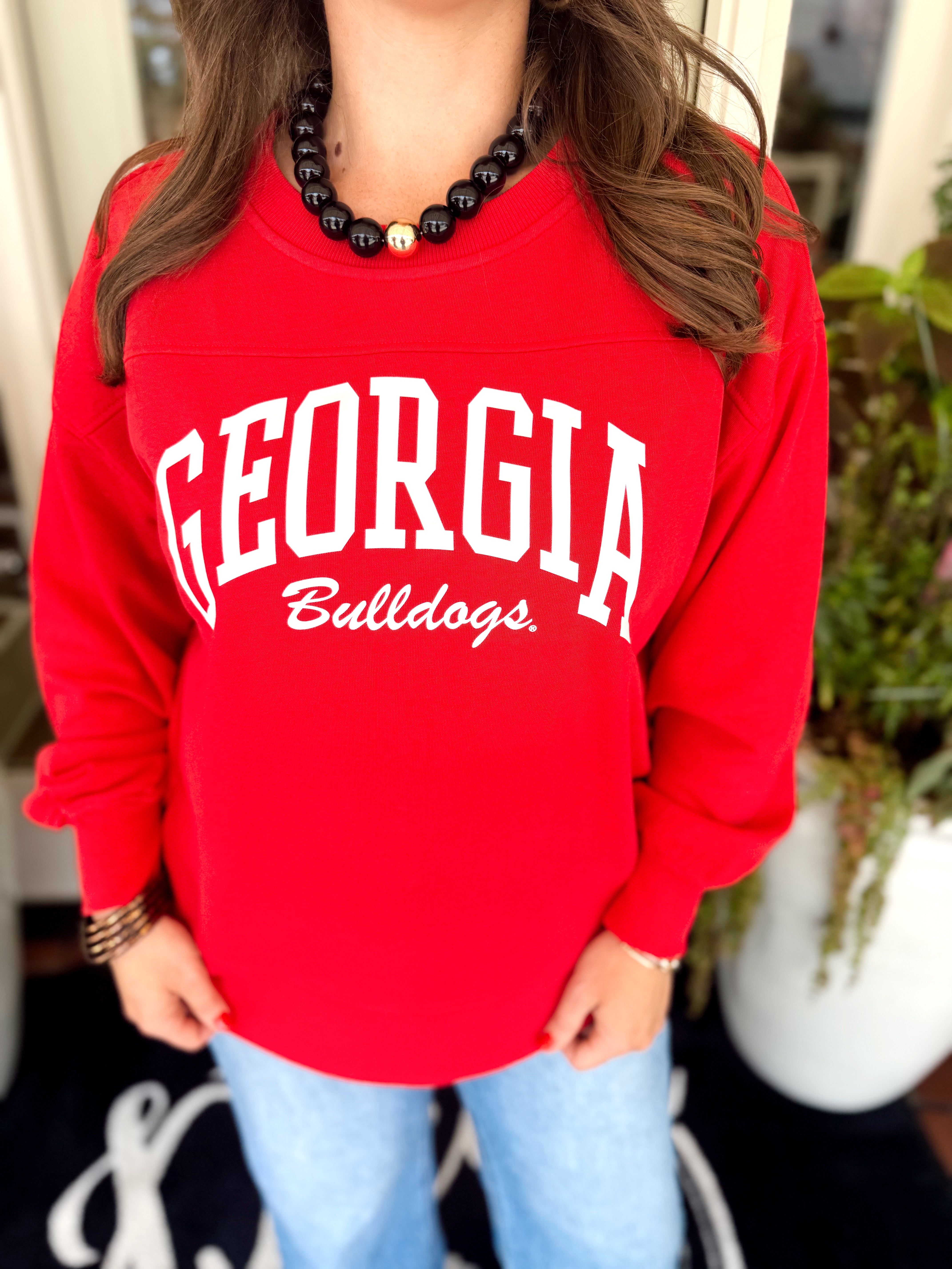 The Scarlett Crewneck Top (S-2X)