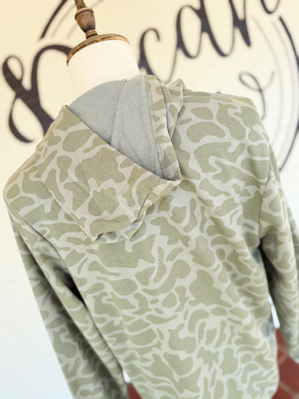 The Seawash Cypress Hoodie in Burnt Sage by Southern Marsh