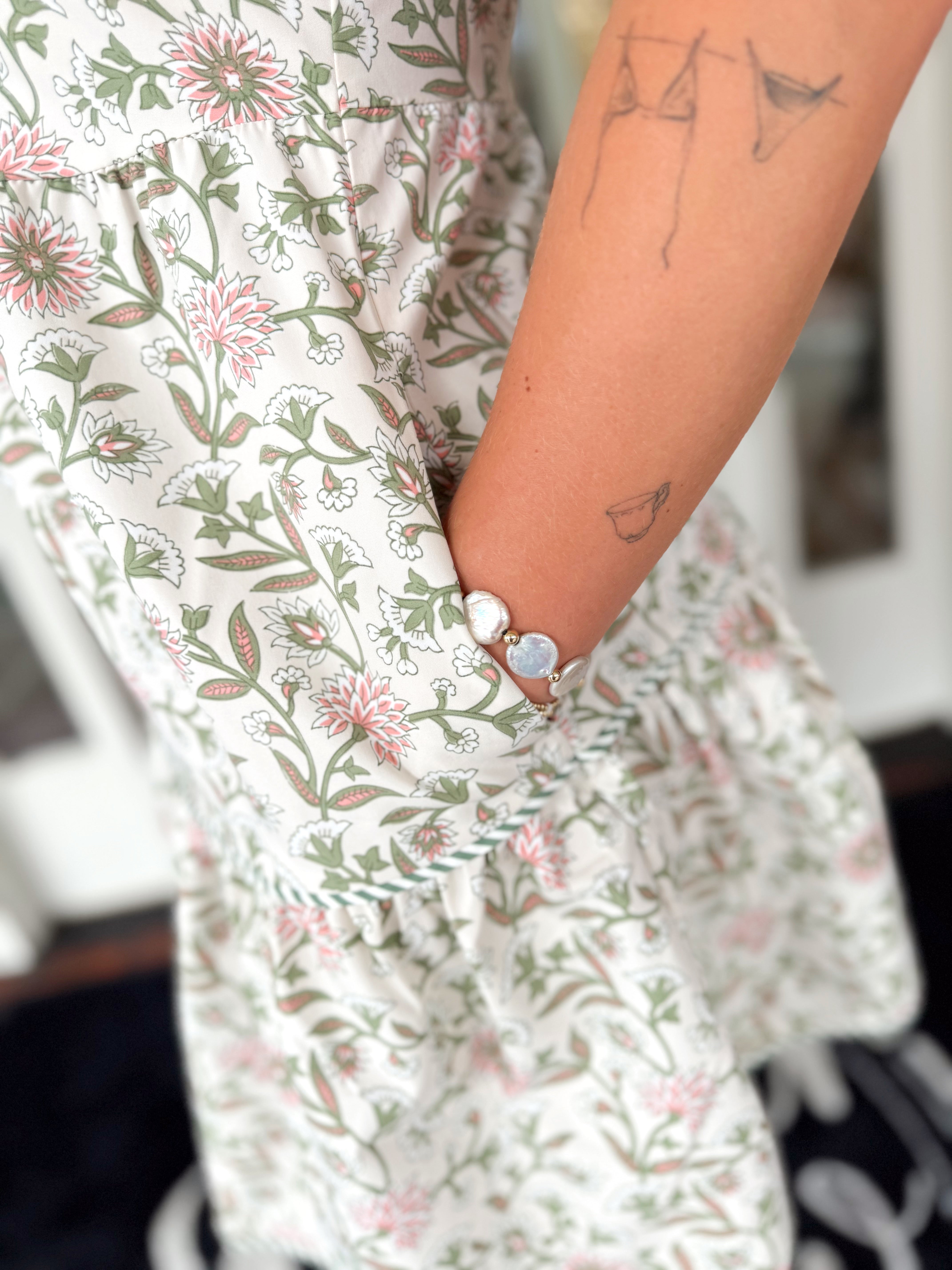 The Adelyn Thistle Vines Dress (S-XL)