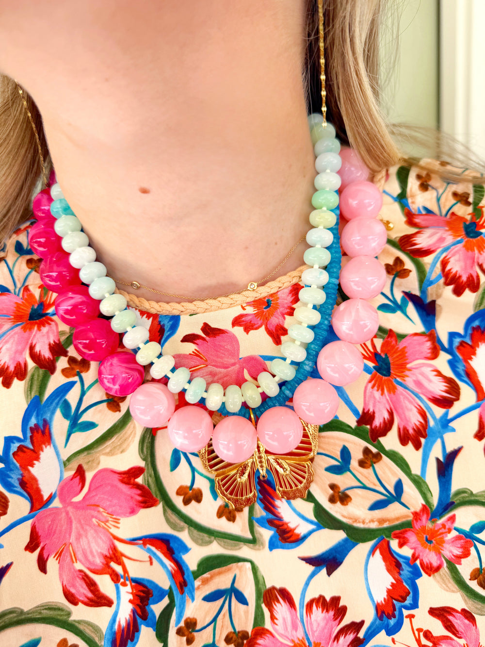 The Miley Floral Print Bubble Top (XS-L)