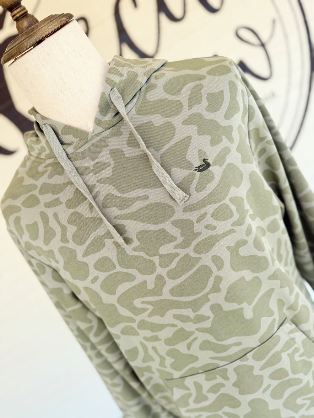 The Seawash Cypress Hoodie in Burnt Sage by Southern Marsh